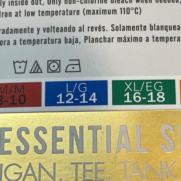 Live 2 Lounge Heather Charcoal 4 Piece Essential Pajama Set Women's Size L 12-14 - Picture 6 of 7